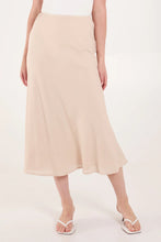 Linen Midi Skirt