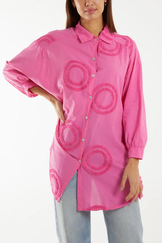 Cotton Double Circle Shirt