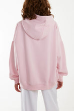 Pink Oversized ‘Love’ Hoodie