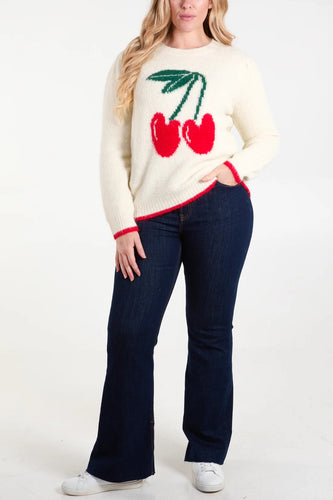 Cherry Knit Jumper