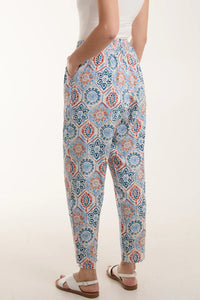 Floral Capri Trousers