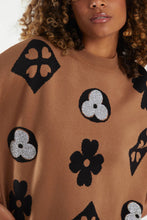 Camel Patterned Jumper