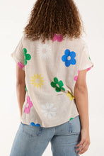 Linen Floral Tee