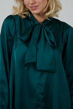 Green Pussybow Shirt