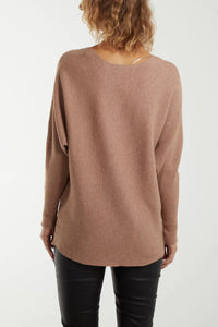 Pearl Diamante Jumper