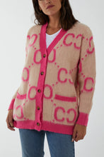 Pink Cardigan with Pockets